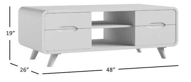 Jofran Inc. Marlowe Black Cocktail Table-2