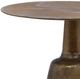 Dovetail Furniture Golbez Antique Brass Dining Table-1