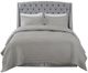 Olliix by Madison Park Grey Queen Harper Upholstery Headboard-1
