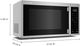 KitchenAid® 1.2 Cu. Ft. PrintShield Stainless Steel Countertop Microwave-4