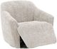 BarcaLounger® Millie Maze Tan Power Swivel Recliner-1