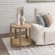 Classic Home Devin Khaki Mist End Table-1