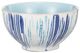 A & B Home Blue/White Artist Expression Bowl-0