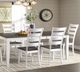 Intercon Kona Gray/White Dining Chair-1