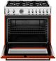 Bertazzoni Professional Series 36" Arancio Pro Style Dual Fuel Range-1