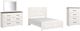 Signature Design by Ashley® Gerridan 4-Piece White Queen Panel Bed Set-0