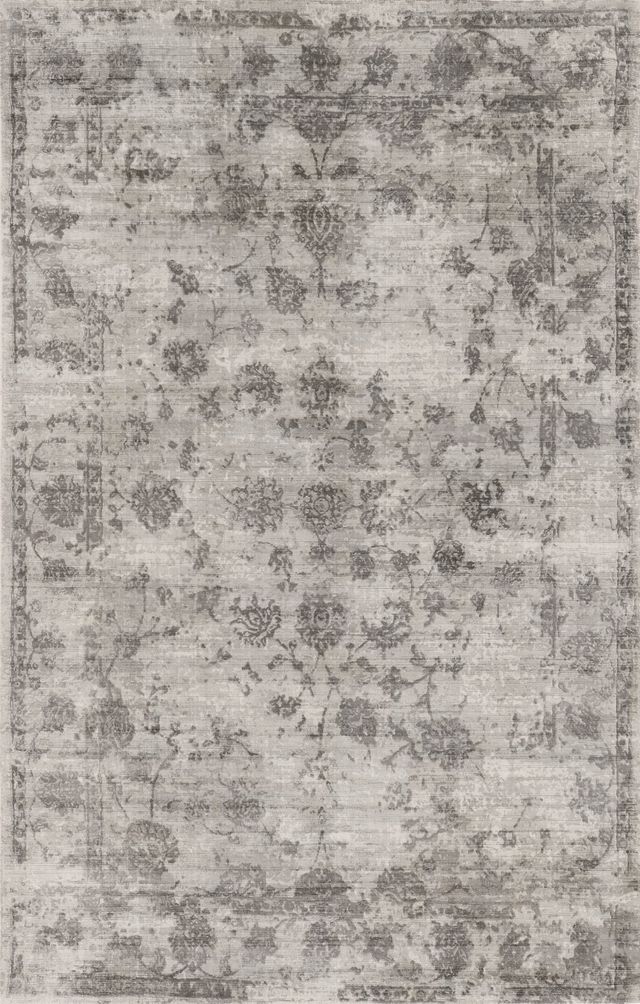 KAS Rugs Indulge 806 Grey Vintage 5'x7' Rug-0