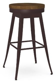 Amisco Customizable Grace Swivel Bar Stool-0