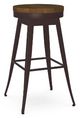 Amisco Customizable Grace Swivel Bar Stool-0