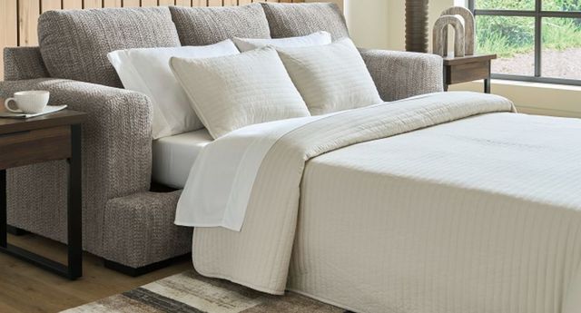 Signature Design by Ashley® Crespino Fossil Queen Sleeper Sofa-0