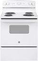 GE® 30" White Freestanding Electric Range-0