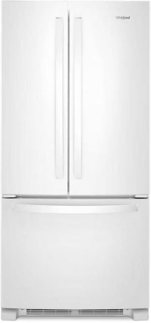 Whirlpool 33-in White French Door Refrigerator