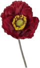 A & B Home Red Faux Poppy Spray-3