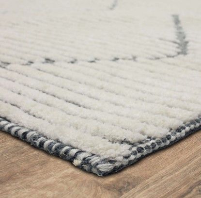 Karastan® Sirocco Beni Black/White 8' x 10' Area Rug-3
