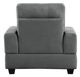 Mazin Furniture Dunstan Gray Chair-3