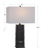 Uttermost® Sanderson Metallic Charcoal Table Lamp-2