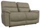 La-Z-Boy® Brooks Charcoal Power Reclining Loveseat with Headrest-0