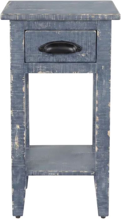 Sunny Designs™ Ocean Blue Chair Side Table-2