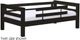 Crate Designs™ Furniture TimberFrame Espresso Twin XL Upper Bunk Bed-0