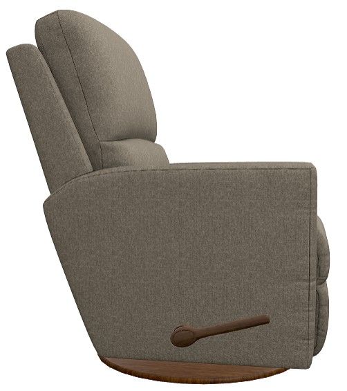 La-Z-Boy® Wynne Fawn Manual Swivel Gliding Recliner-3