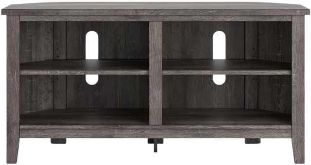 Signature Design by Ashley® Arlenbry Gray Small Corner TV Stand-1