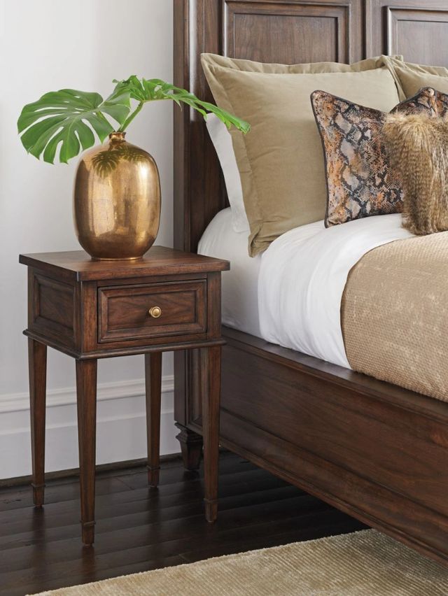 Lexington Home Silverado Surrey Walnut Night Table-1