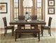 Homelegance® Wieland 6 Piece Rustic Brown Dining Table Set-0