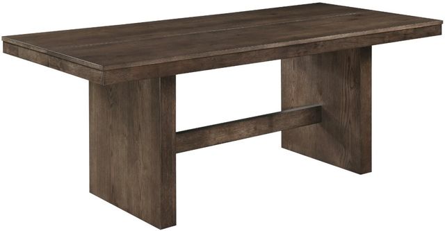 New Classic® Home Furnishings Kody 7-Piece Cream/Dark Walnut Rectangle Dining Set-2