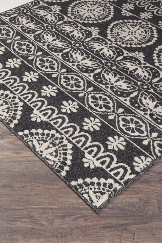 Signature Design by Ashley® Jicarilla Black/White Medium Rug-2