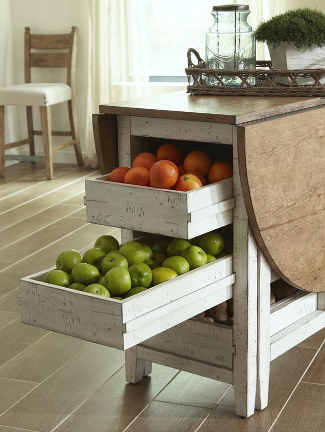 Legacy Classic Coming Home Brown Counter Table with Chalk Base-3