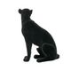 A & B Home Black 7" Sitting Panther-3