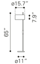 Zuo® Modern Lonte Black Floor Lamp-3