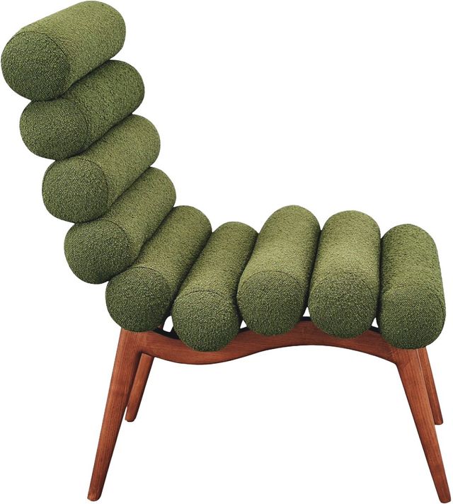 Moe's Home Collection Arlo Dark Green Accent Chair-2