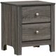 Elements International Sami Gray Youth Nightstand-0