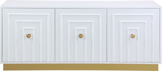 Meridian Furniture Cosmopolitan White Sideboard and Buffet-1