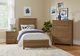 Vaughan-Bassett Fundamentals Natural Twin Panel Bed-1