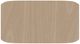 Mavin Customizable 48" Boat Extendable Dining Table with 18" Leaf-3