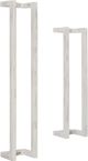 Powell® Troy 2-Piece White Towel Rack Set-0