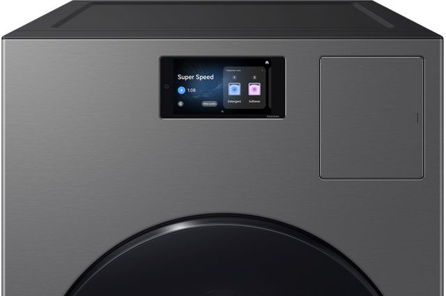 Samsung Bespoke 5.3 Cu. Ft. Dark Steel AI Laundry Combo-4