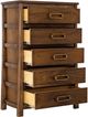 International Furniture Direct Roots Brown Chest-3