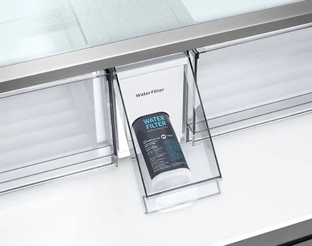 Dacor® 36 in.22.8 Cu. Ft. Silver Stainless Counter Depth French Door Refrigerator-3