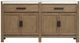 Magnussen Home® Plum Creek Sierra Brown Sideboard with Marble Top-2