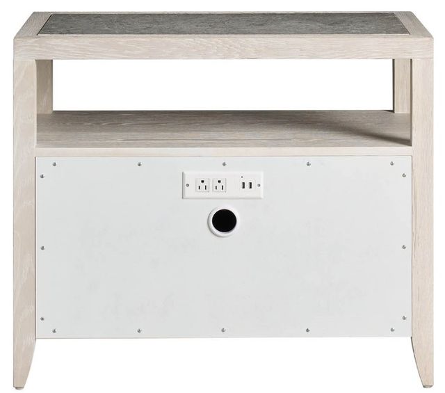 Universal Explore Home™ Avaline White 2-Drawer Carmen Nightstand-2