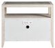 Universal Explore Home™ Avaline White 2-Drawer Carmen Nightstand-2