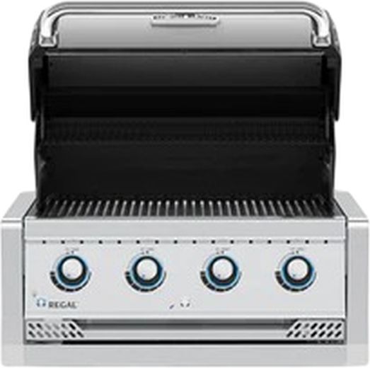 Broil King® Regal™ S420 4-Burner Stainless Steel Built In Natural Gas Grill-1