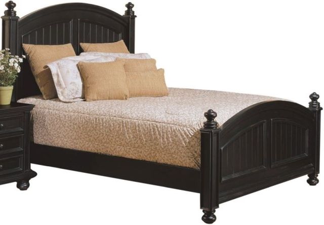Winners Only® Cape Cod Ebony Queen Panel Bed-0