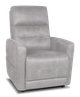 Moto Motion Stonewash Dove Power Lay Flat Lift Recliner-0
