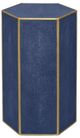 Century® Thomas O'Brien Romeo Indigo Shagreen Low Side Table-1
