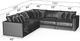 Jackson Furniture Remington 5-Piece Slate L-Shape Sectional-5