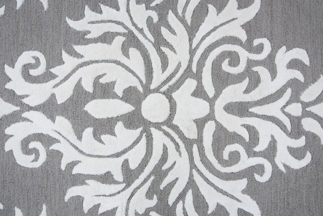Rizzy Home Eden Harbor Heather Gray 8' x 10' Rug-2